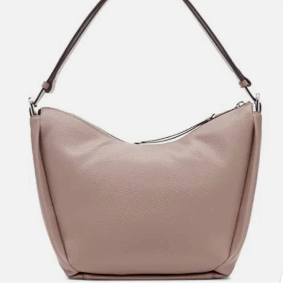 Calvin Klein Prism Top Zip Convertible Hobo Shoulder Bag - Picture 2 of 11